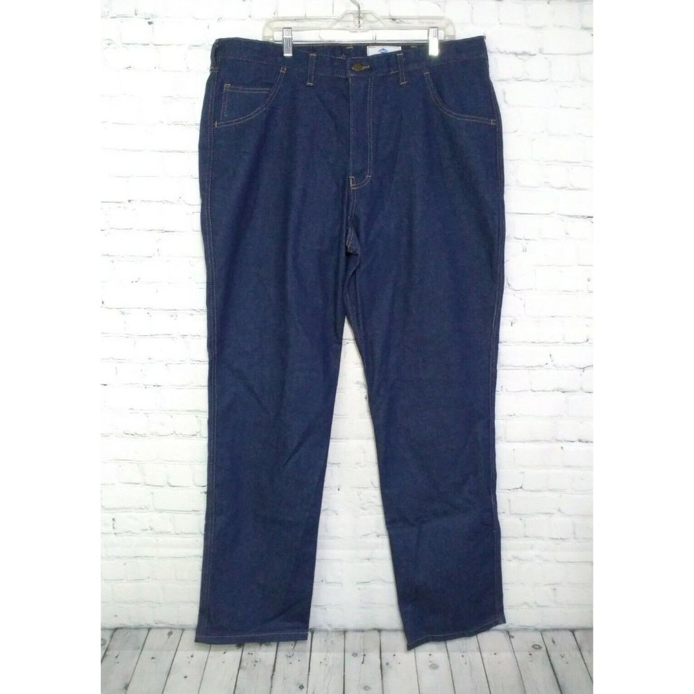 NSA National Safety Apparel Men's 40X34 FR Flame Resistant Jeans USA.